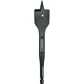 DEWALT DW1575 Spade Drill Bit, 9/16 in Dia, 6 in OAL, 1/4 in Dia Shank, Hex Shank