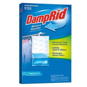 DampRid FG80FF Moisture Absorber, 14 oz, Pellets