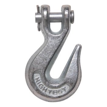 Ben-Mor 70925 Clevis Grab Hook, 1/4 in, 2600 lb Working Load, 40 Grade, Zinc