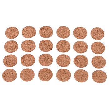 ProSource FE-50700-PS Furniture Pad, Cork, Wood, 1/2 in Dia, 5/64 in Thick, Round