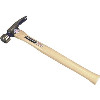 Vaughan California Framer Series CF2 Rip Hammer, 19 oz Head, Milled Head, HCS Head, 16 in OAL