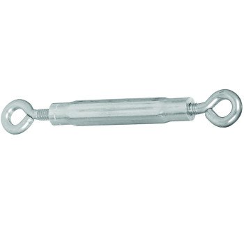 National Hardware 2170BC Series N221-762 Turnbuckle, 215 lb Working Load, 3/8-16 in Thread, Eye, Eye, Aluminum