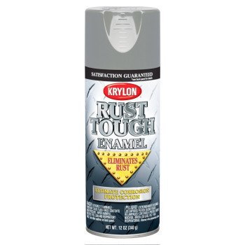 Krylon K09205007 Rust-Preventative Primer, Gray, 12 oz