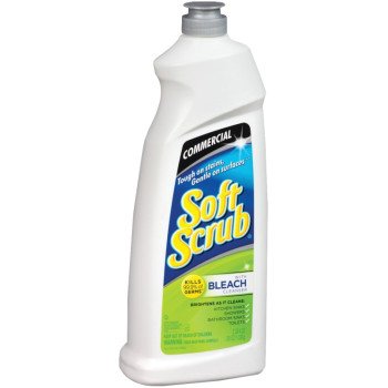 Soft Scrub 01613 Stain Remover, 36 oz, Liquid, Pleasant Fragrance, White