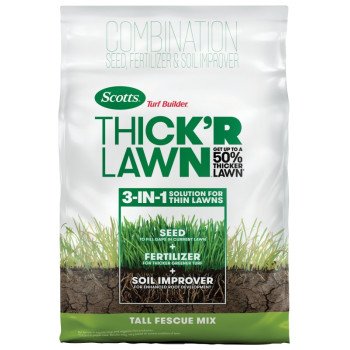 Scotts 30075B Thick'R Lawn Tall Fescue Mix Grass Seed, 40 lb Bag