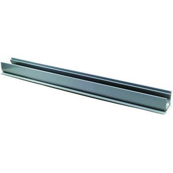 NDS 400 Channel Drain, 4 ft L, PVC, Gray