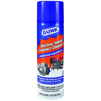 Gunk NM1 Electric Contact Cleaner, 20 oz, Liquid, Ether