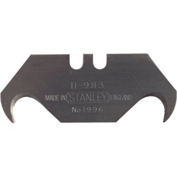 STANLEY 11-983 Hook Blade, 1-7/8 in L, Carbon Steel, 2-Point