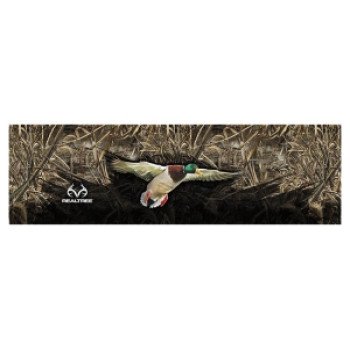 Realtree RT-WF-DK-MX5 Rear Window Decal, Camo Duck, Vinyl Adhesive