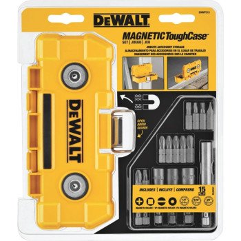 DEWALT DWMTC15 Screwdriver Bit Set, Carbide