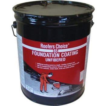 Henry RC065 Series RC065070 Foundation Coating, Black, Liquid, 4.75 gal Pail