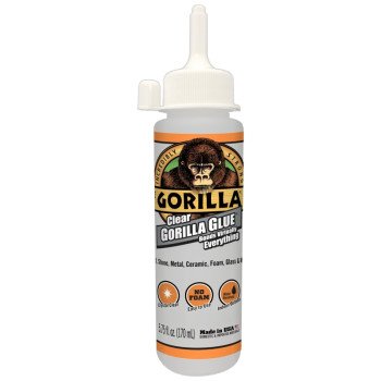 Gorilla 4572502 Glue, Clear, 5.7 oz