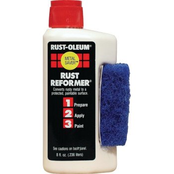 Rust-Oleum 7830730 Rust Reformer, Liquid, Solvent-Like, Clear, 8 oz