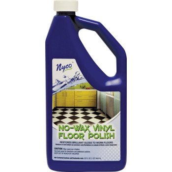 nyco NL90411-903206 Floor Polish, 32 oz, Liquid, Acrylic Polymer, White