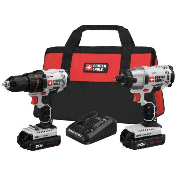 DRILL DRIVER/IMP DRILL KIT 20V