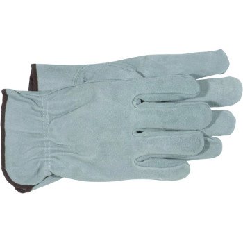 4065J GLOVE GREY SPLIT LEA XL 