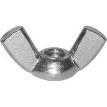 Reliable CWNZ3816MR Wing Nut, Butterfly, 3/8-16 Thread, Steel, Zinc