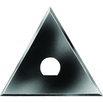 Hyde 10420 Scraper Blade, Triangular Blade, 2-1/4 in W Blade, Carbon Steel Blade