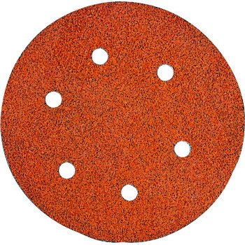 DeWALT DW4333 Sanding Disc, 6 in Dia, Coated, 120 Grit, Fine, Aluminum Oxide Abrasive, Paper Backing, 6-Hole