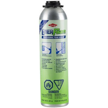 Dow ENERFOAM 342104 Foam Sealant, Foam, Off White, 30 oz