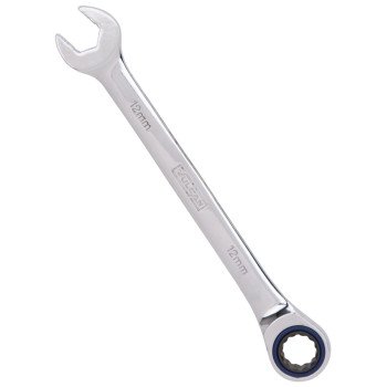 Vulcan PG12MM Combination Wrench, Metric, 12 mm Head, Chrome Vanadium Steel, Polished Mirror