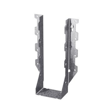 Simpson Strong-Tie LUS Series LUS210-2 Joist Hanger, 8-15/16 in H, 2 in D, 3-1/8 in W, Steel, Galvanized, Face