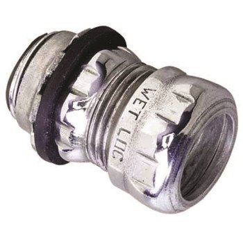 Halex 62520 Connector, 2 in Compression, Steel