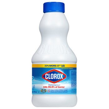 Clorox 32251 Regular Bleach, 24 oz, Liquid, Bleach