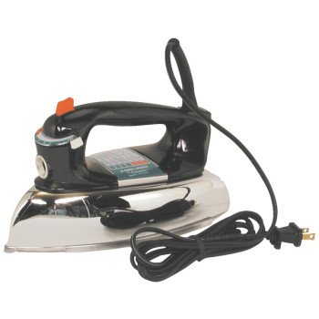 Black+Decker F67E-2 Steam Iron, 1100 W, Black, Aluminum