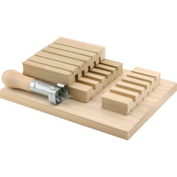 Make-2-Fit P 7916 Screen Frame Notching Jig, Wood Handle