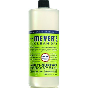 Mrs. Meyer's Clean Day 12440 Cleaner, 32 oz Bottle, Liquid, Lemon Verbena