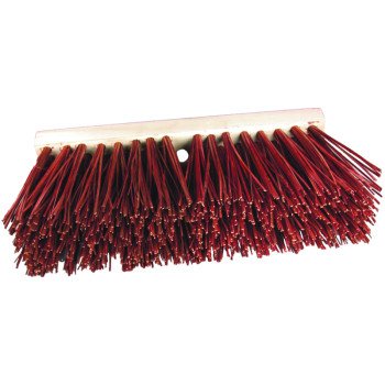 Birdwell 3016-6 Street Broom Head, 6-1/4 in L Trim, Palmyra Stalk Fiber Bristle