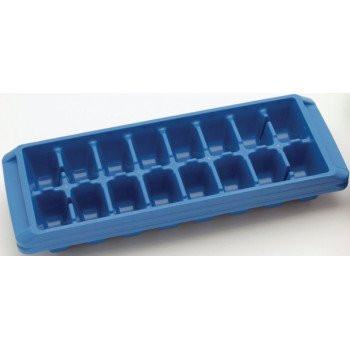 Chef Craft 21846 Ice Cube Tray, 16-Compartment, Assorted, Dishwasher Safe: Yes