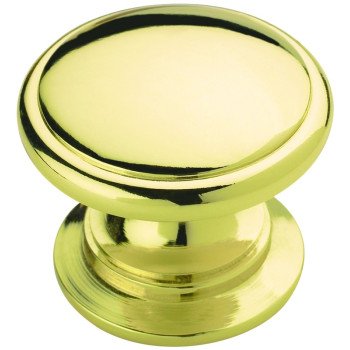 BP530123 KNOB RND PBRS 1-1/4IN