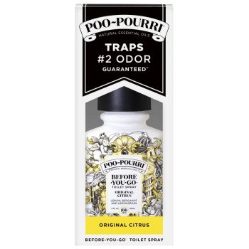 POO-POURRI Before-You-Go 1524131 Toilet Spray, 2 oz Bottle, Citrus