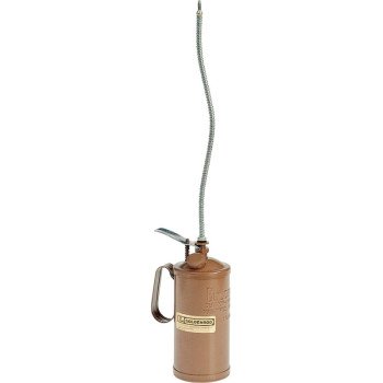 DL Goldenrod 120 120-A3 Pump Oiler, 32 oz Capacity, Flexible Spout, Steel, Powder-Coated Copper Bronze