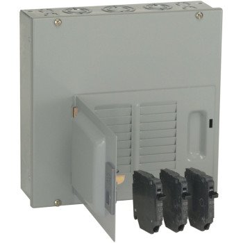 GE PowerMark Gold TLM Series TLM812SCUD1K Load Center, 125 A, 8-Space, 16-Circuit, NEMA 1 Enclosure, Surface