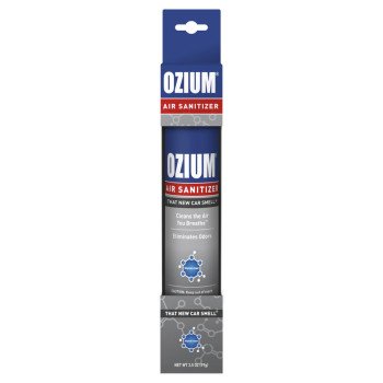 Ozium OZM-22 Air Freshener, 3.5 oz Aerosol Can, New Car