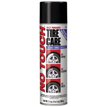 No Touch NT-21 Tire Shine, 21 oz, Aerosol Can, Liquid, Slight