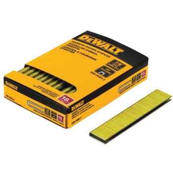 DEWALT DNS18088-2 Crown Staple, 1/4 in W Crown, 7/8 in L Leg, 18, Steel