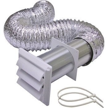 Lambro 406W Louvered Vent Kit, 10-Piece