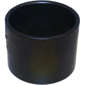 Canplas 103003RBC Repair Pipe Coupling, 3 in, Hub, ABS, Black, 40 Schedule