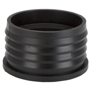 ProSource 33U-305 Hub Donut, 3 x 3 in, PVC, Black