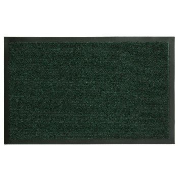 Fanmats 27393 Ribbed Utility Mat, 28 in L, 18 in W, Polypropylene Rug, Green