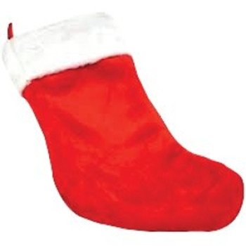 Hometown Holidays 28911 Christmas Stocking, Polyester, Red/White