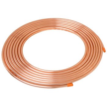 Streamline 1/2X60K Copper Tubing, 1/2 in, 60 ft L, Soft, Type K, Coil