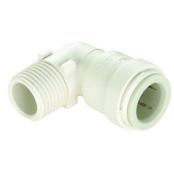 Watts 3519B-1816 Pipe Elbow, 1 in, 90 deg Angle, Polysulfide, Off-White, 100 psi Pressure