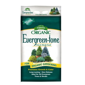 Espoma Evergreen-tone ET18 Organic Plant Food, 18 lb, Bag, 4-3-4 N-P-K Ratio