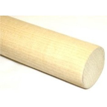 Madison Mill 436976 Poplar Dowel, 1-3/8 in Dia, 72 in L, Wood