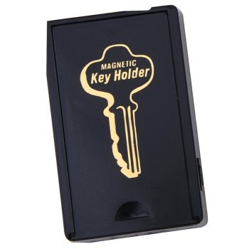 Hy-Ko KC199 Magnetic Key Holder, Plastic, Black, 3.75 in W, 5.5 in H